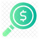 Market Research Business And Finance Money Icon