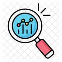 Market Research Analytics Market Analysis Icon