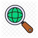 Market Reserch Global Research Global Exploration Icon