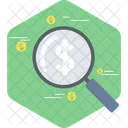 Market Search Data Analysis Business Performance Icon