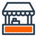 Market Stall Street Market Vendor Icon