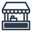 Market Stall Street Market Vendor Icon