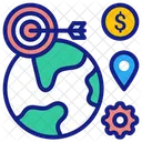 Market Targeting  Icon