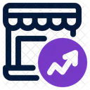 Market trend  Icon