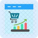 Market Trends Business Growth Icon