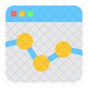 Market Trends Chart Online Graph Icon