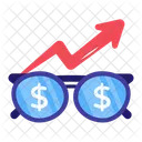 Market Vision Business Vision Foresight Icon