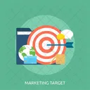 Marketing Target Computer Icon
