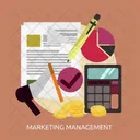 Marketing Management Finance Icon