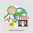 Marketing Research Global Icon
