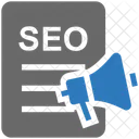 Seo Document Marketing Icon