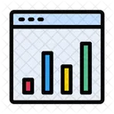 Marketing Graph Webpage Icon