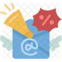 Marketing Email Advertisement Icon