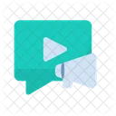 Marketing Digital Video Icon