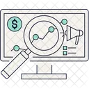 Marketinganalyse Analyse Analytik Symbol