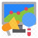 Megaphone Technology Growth Graph Icon