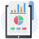 Data Analysis Data Analytics Marketing Report Icon