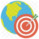 Localisation Marketing GPS Icon