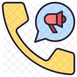 Marketing Call  Icon