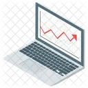 Croissance Marketing Analyse En Ligne Analyse Marketing Icon