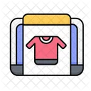 Comercialización de camisetas online  Icono