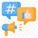 Marketing de mídia social  Ícone