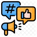 Marketing de mídia social  Ícone