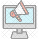 Marketing digital  Icon