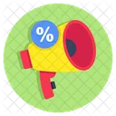 Marketing Discount Promotion Discount Publicity Discount Icon