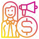 Marketing Employee  Icon