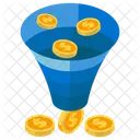 Funnel Analysis Marketing Funnel Data Funnel Icon