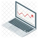 Marketing Growth Online Analysis Marketing Analysis Icon