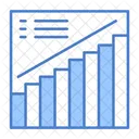 Marketing Growth Financial Growth Business Growth Icon