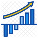 Graph Statistic Chart Diagram Business Marketing Growth Icon