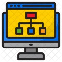 Marketing Hierarchy Diagram Computer Icon