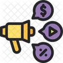 Marketing Video Money Icon