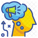 Marketing Idea Thinking Brainstorm Icon
