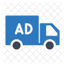 Anzeigen Marketing LKW Symbol