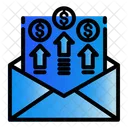 Mail Money Digital Marketing Icon