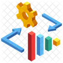 Marketingmanagement Analytik Statistik Analyse Symbol