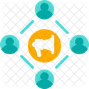 Marketing Network  Icon