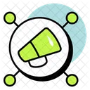 Marketing Network  Icon