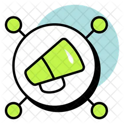 Marketing Network  Icon