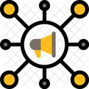 Marketing Network  Icon