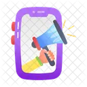 Marketing Online Publicidade Promocao Ícone