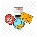 Marketing Por Correo Electronico Correo Electronico Marketing Icon