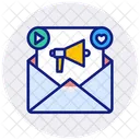 Correo de propaganda  Icono