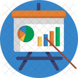 Marketing Presentation Icon - Download in Flat Style