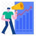 Marketing Profit Profit Growth Icon