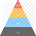 Marketing Pyramid Business Icon